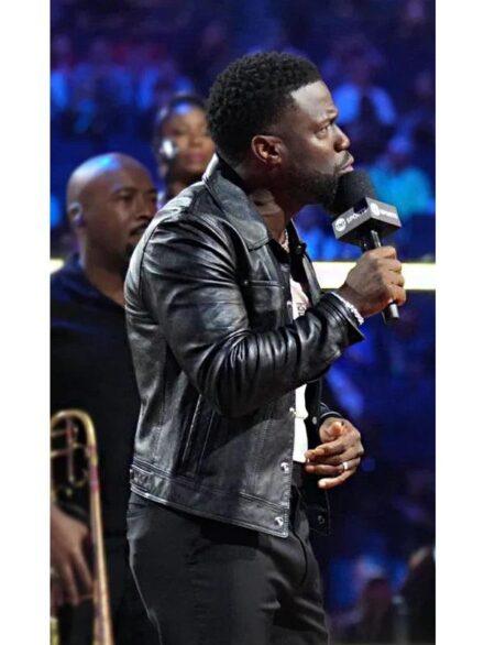 74th NBA All Star Game Leather Jacket Kevin Hart