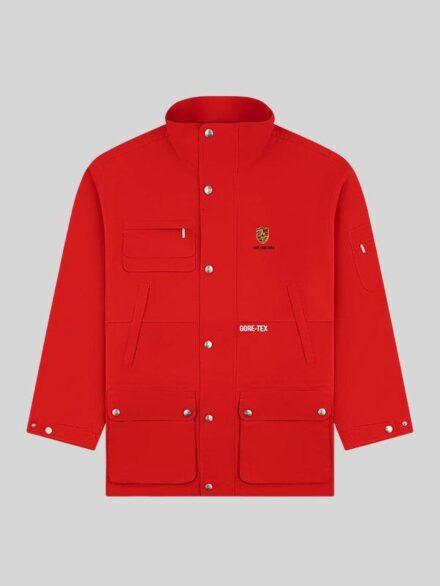 ALD x Porsche GORE TEX Cabrio Jacket Red