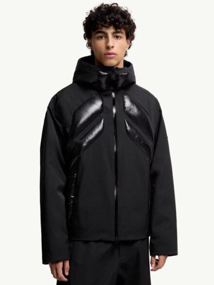 A AP Rocky x Moncler Jumquat Short Down Jacket Black