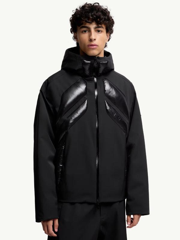 A AP Rocky x Moncler Jumquat Short Down Jacket Black