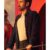 A Big Bold Bautiful Journey Colin Farrell Blue Suede Jacket