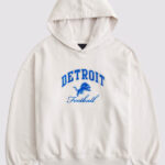 Abercrombie Lions Sunday Hoodie White