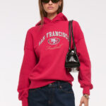 Abercrombie San Francisco 49ers Sunday Hoodie Red