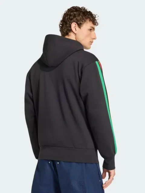 Adidas Jamaica x Bob Marley DNA Fleece Hoodie Black