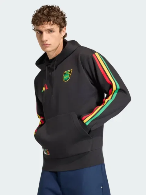 Adidas Jamaica x Bob Marley DNA Hoodie Black