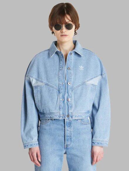Adidas Blue Denim Jacket