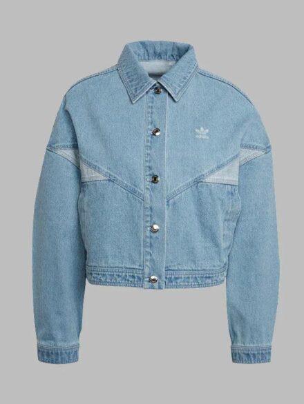 Adidas Denim Jacket Blue