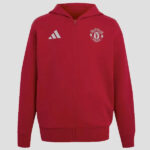 Adidas Manchester United Mens Anthem Jacket Red