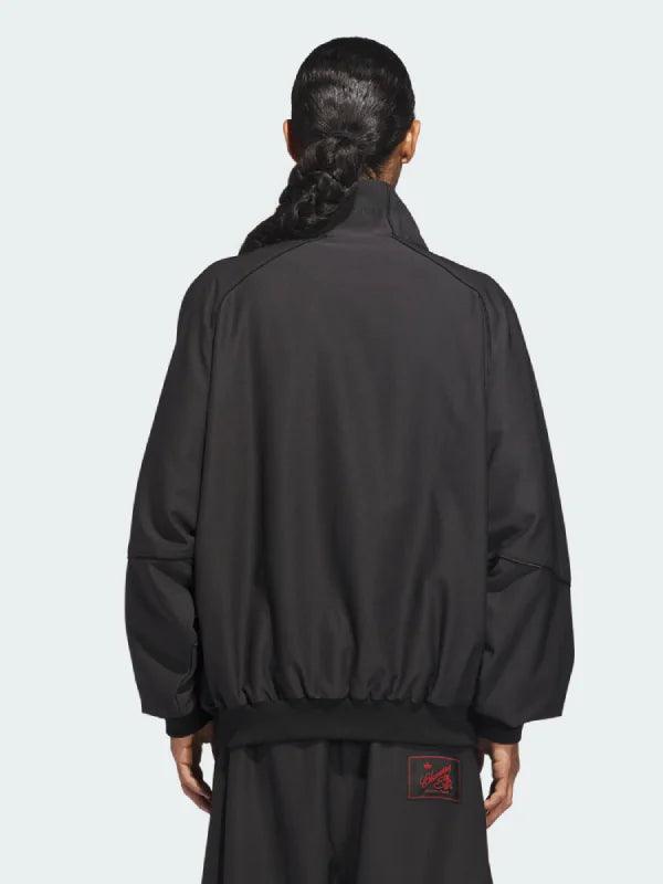 Adidas Originals x Willy Chavarria Twill Relaxed Men s Track Jacket Black