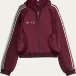 Adidas Thug Club Teamgeist Hooded Zip Up Jacket Maroon