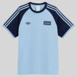 Adidas x Oasis Tour 3 Stripes T Shirt Blue