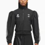 Adidas x Willy Chavarria Women s Zip Up Sweatshirt Black