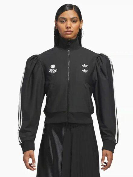 Adidas x Willy Chavarria Women s Zip Up Sweatshirt Black