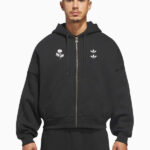 Adidas x Willy Chavarria Zip Up Hoodie Black