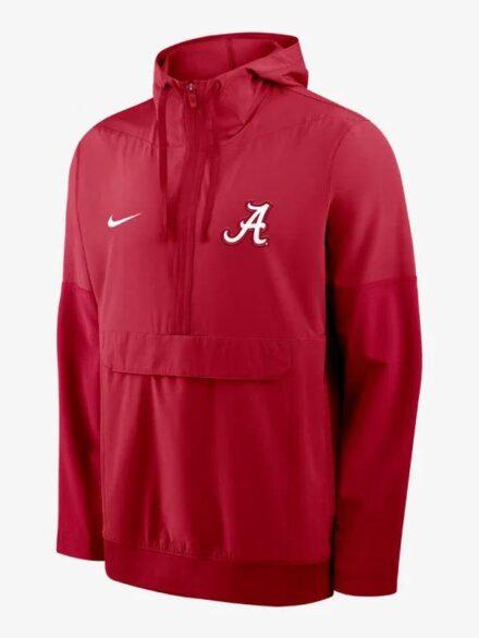 Alabama Anorak Men s Nike College 1 2 Zip Hooded Jacket