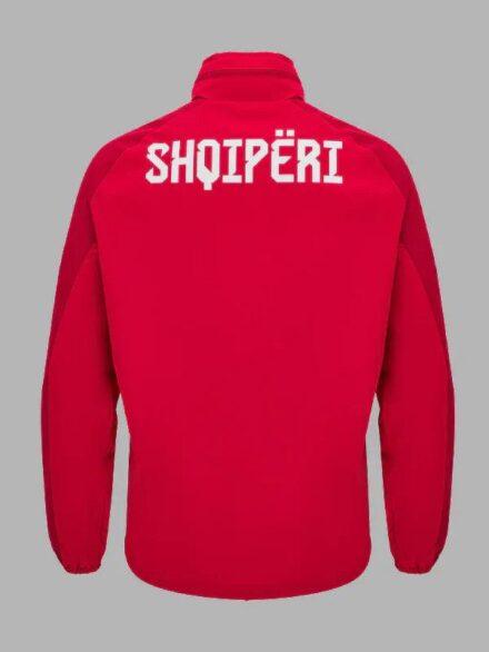 Albania National Team FSHF 2024 25 Adults Training Rain Jacket Red