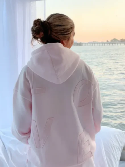 Amare All love love All Hoodie Pink