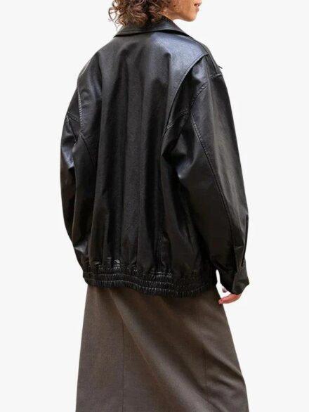 Amrika Leather Tessa loose fit Leather Jacket