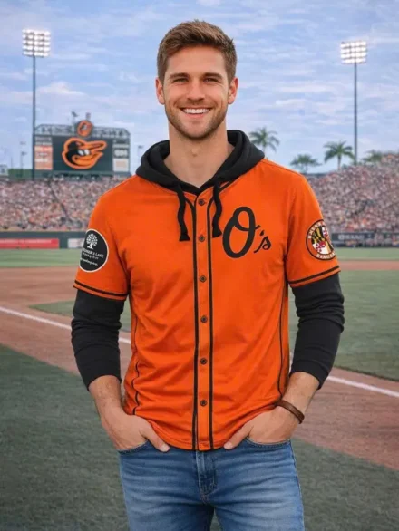 Baltimore Orioles Kyle Bradish Orange Jersey Hoodie