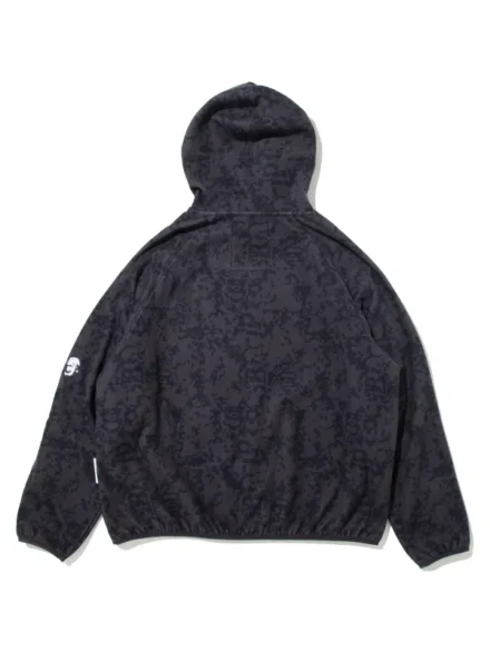 Bape x Kazuki Kuraishi Pixelate Camo Shark Hoodie