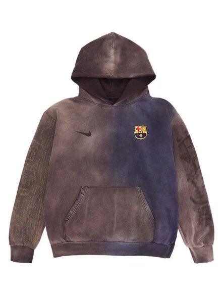 Barcelona CJ x Nike x Fcb Split Dye Crest Hoodie