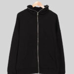Bella Canvas Total Zip Hoodie Black