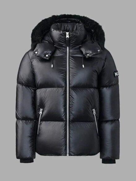 Black Mackage Puffer Jacket