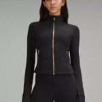 Black and Gold Lululemon Jacket