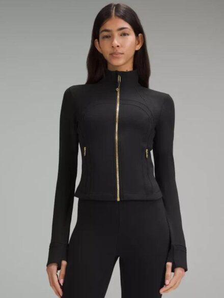 Black and Gold Lululemon Jacket
