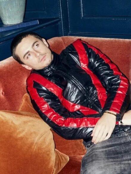 Black Thriller Jacket Timothee Chalamet