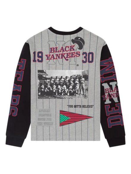 Black Yankees Denim Tears Pinstripe Long Sleeve Tee