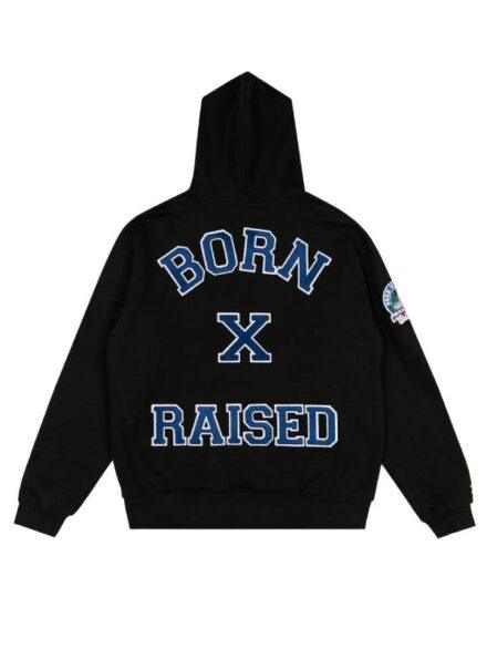 Born x Raised College Hoodie Black