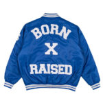 Born x Raised College Stadium Jacket Blue