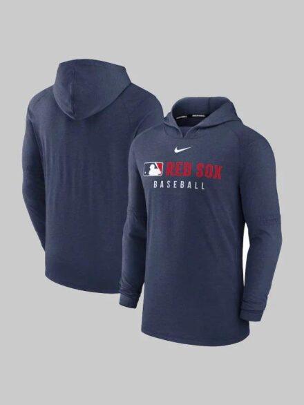 Boston Red Sox Nike Tri Blend Performance Hoodie