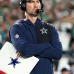 Brian Schottenheimer Cowboys Anorak Jacket Blue