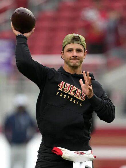 Brock Purdy 49ers Hoodie Black