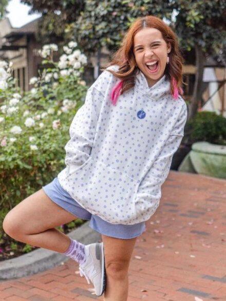 Bun and Covy Blue Hoodie