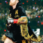 Canelo Amiri Black Velvet Robe