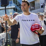 Charlie Kirk Freedom T shirt White