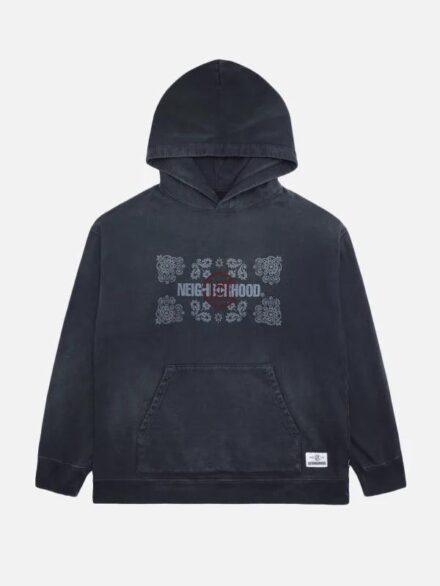 Clot x Neighborhood Hoodie Black