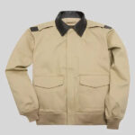 Cotton A 2 Flight Jacket Khaki