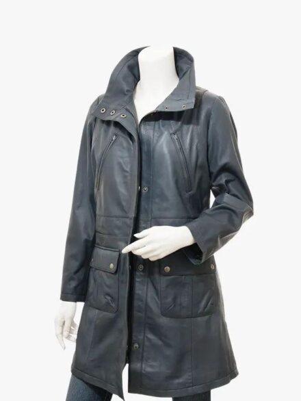 Cottonton Women s Blue Coat