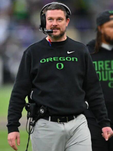 Dan Lanning Oregon Ducks Sweatshirt Black