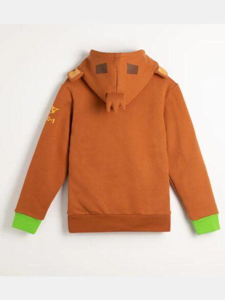 Dart Monkey Brown Hoodie