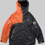 Death Stranding 2 x F C Real Bristol Jacket Orange Black