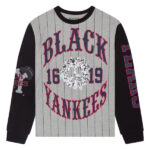 Denim Tears Black Yankees Pinstripe Long Sleeve Tee