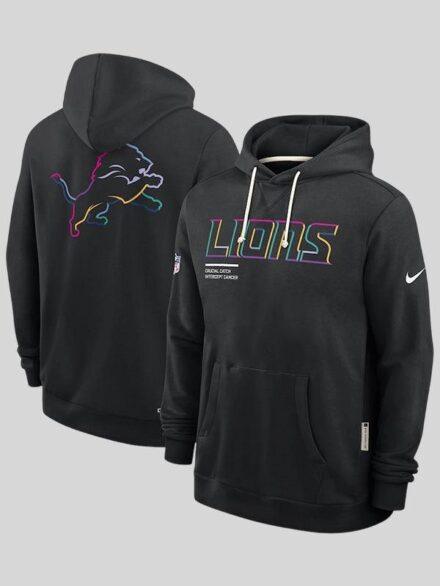 Detroit Lions 2025 Crucial Catch Hoodie Sweatshirt