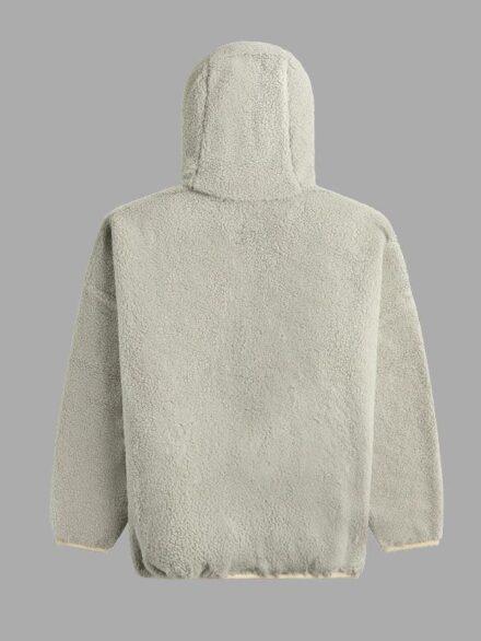 Fear of God Kith x Adidas x Athletics Polar Fleece Hike Beige Hoodie