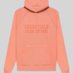 Fear of God Pink Coral Essentials Hoodie