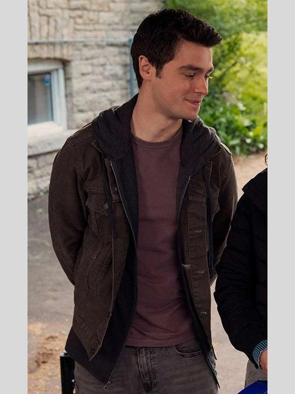 Felix Mallard Ginny and Georgia S03 Marcus Baker Brown Denim Jacket